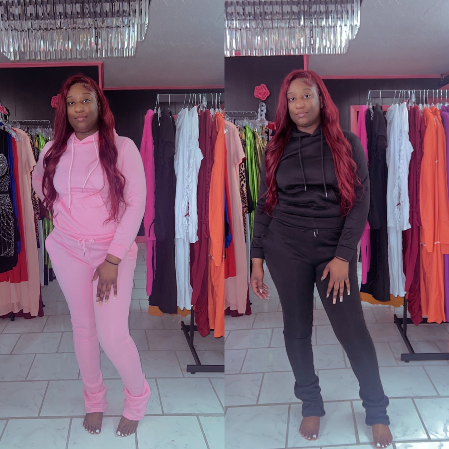 Chill Stacked Pants Set