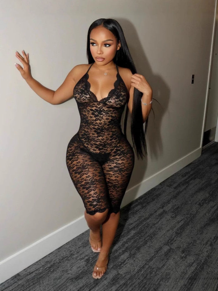 Mesh Romper